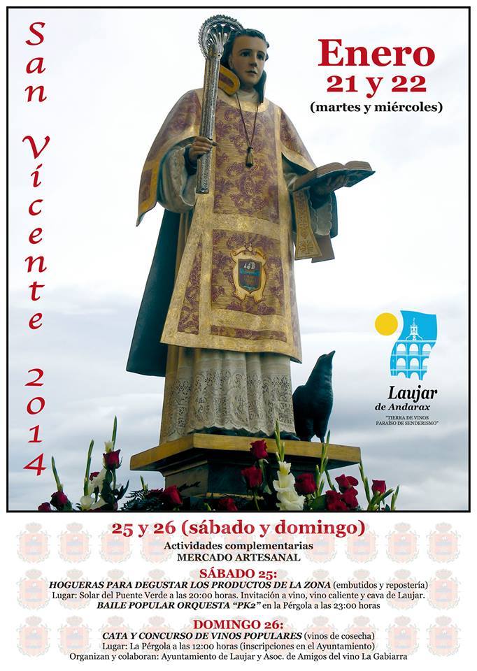 Fiestas patronales en honor de San Vicente mártir 2014 Láujar de Andarax